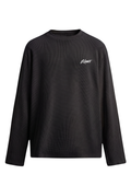 Waffle Knit wear - Black