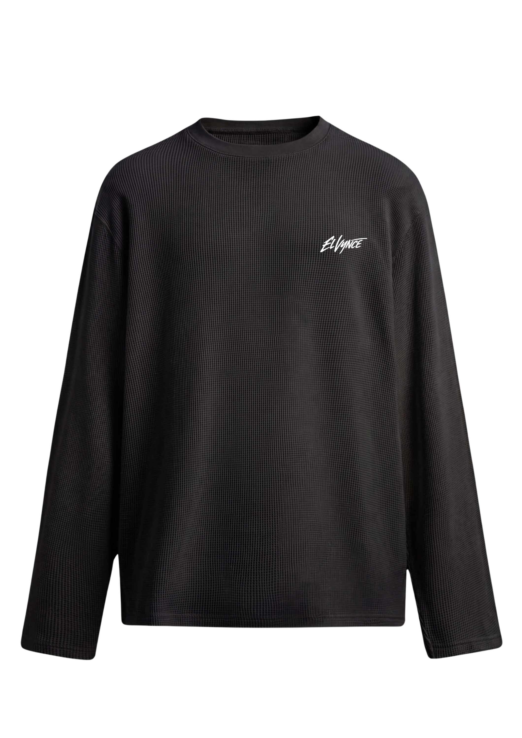 Waffle Knit wear - Black