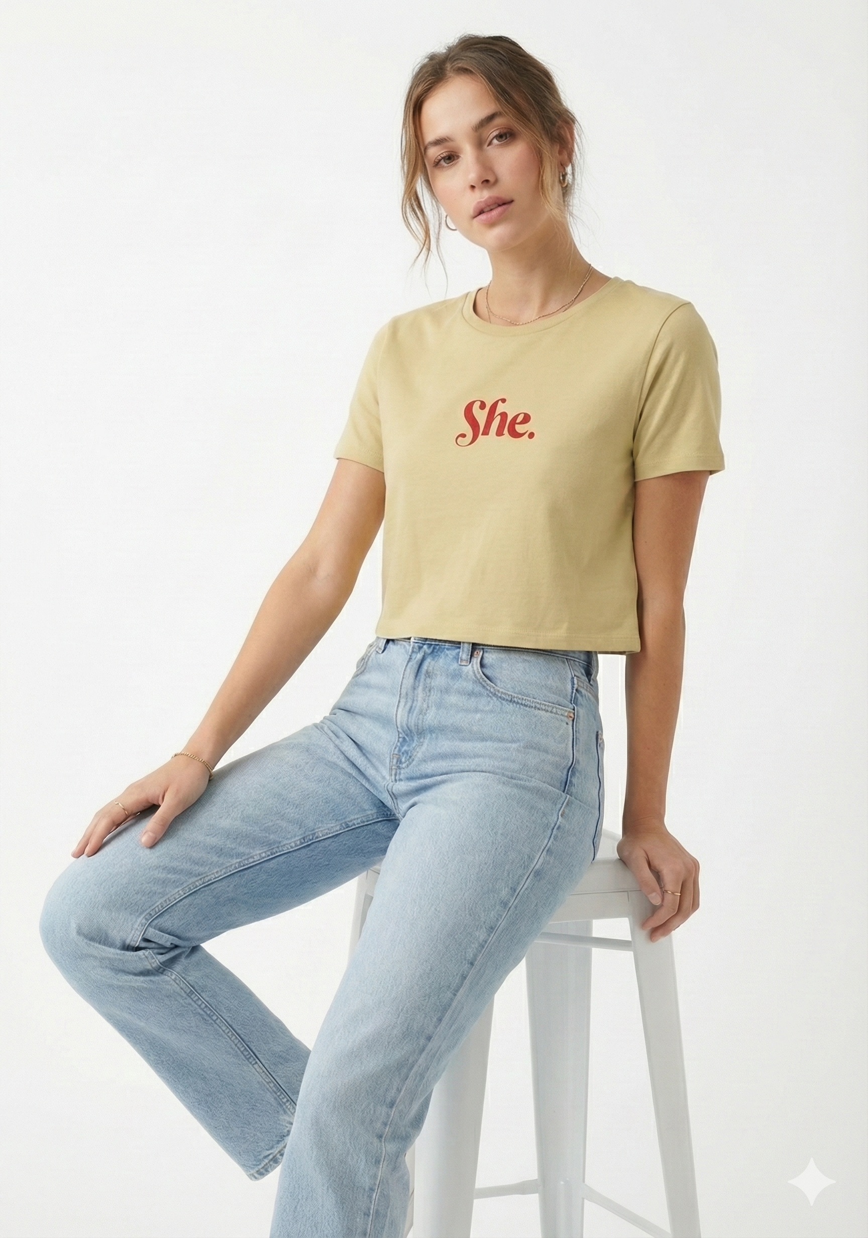 SHE Crop Top