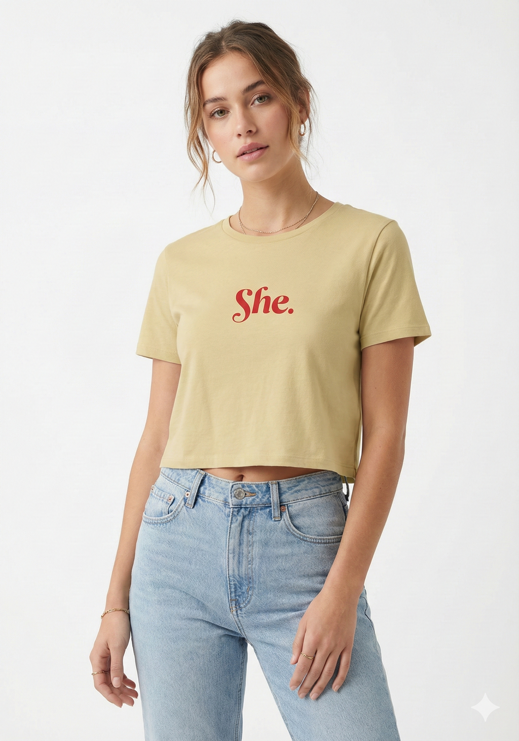 SHE Crop Top