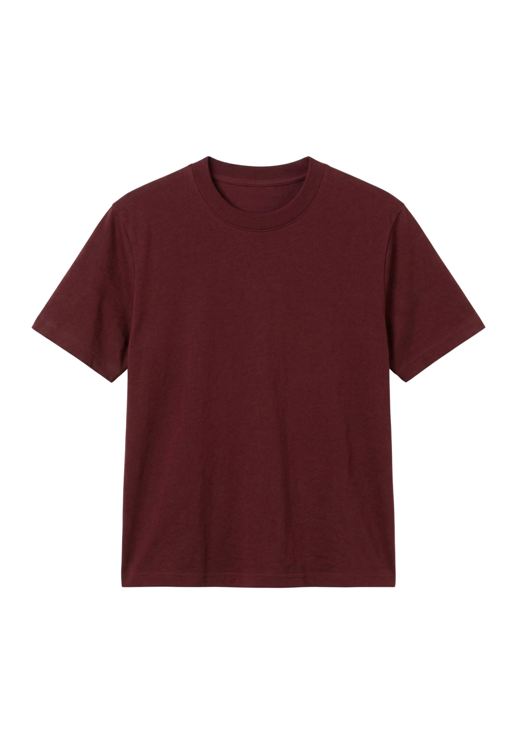 Basic Maroon - Regular Tee