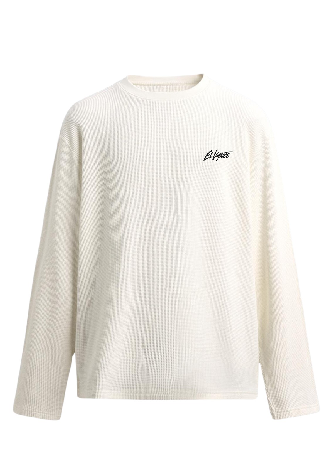 Cream Waffle Knit